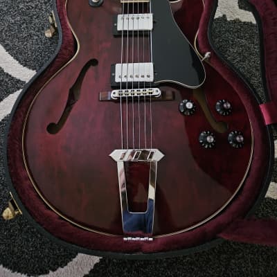 Vintage Gibson ES-175T 1976  Wine Red for sale