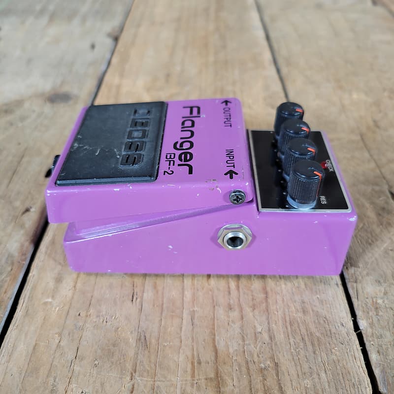 Boss BF-2 Flanger 1984-1990 (Green Label) Made In Japan | Reverb