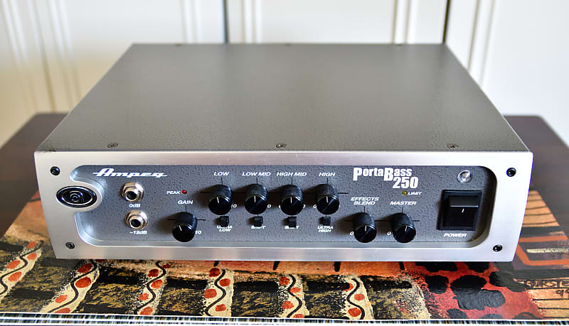 Ampeg PB-250 PortaBass 250-Watt Bass Amp Head | Reverb