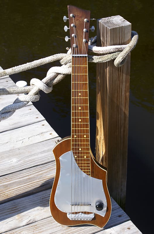 Audiovox 7-String Model Lap Steel Electric Guitar – Circa mid '30s image 1