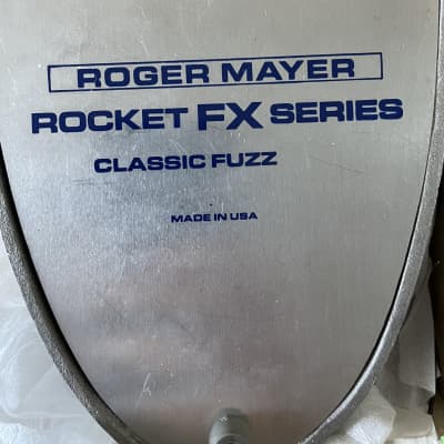 Roger Mayer Classic Fuzz Rocket Series Fuzz 1990s - Blue image 8