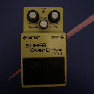 BOSS SD 1 SUPER Over Drive JAPAN NEC C4558C | Reverb