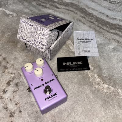 Reverb.com listing, price, conditions, and images for nux-nux-reissue-series-analog-chorus