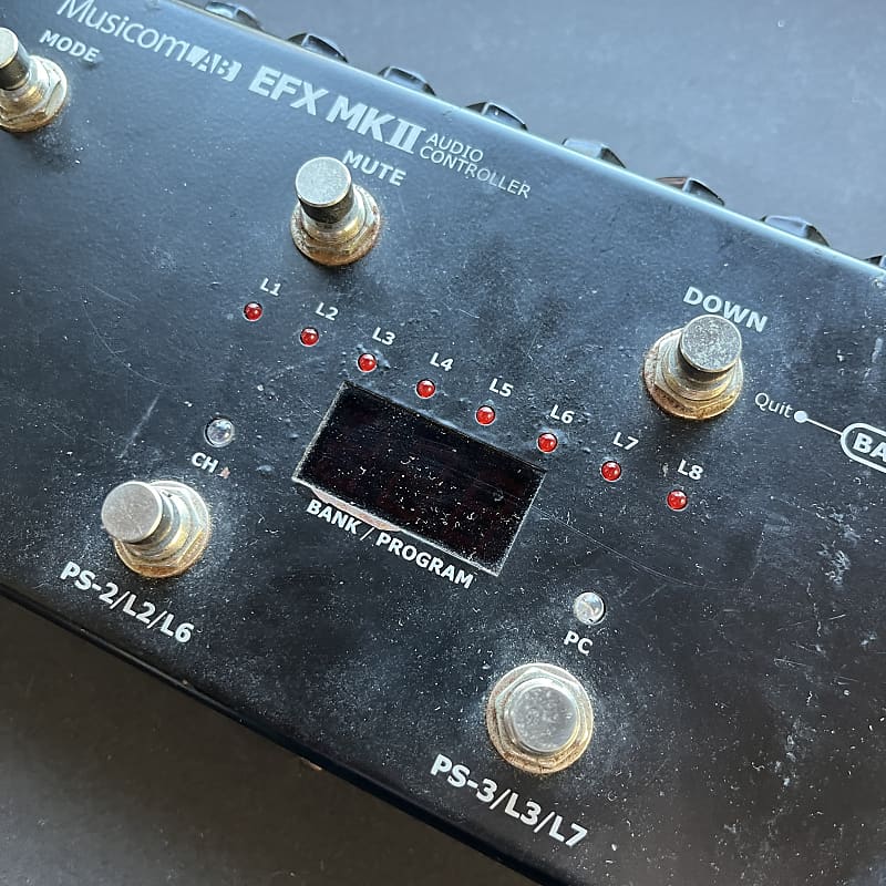 Part 1: Musicomlab EFX MKII Pedal and MIDI Switching System