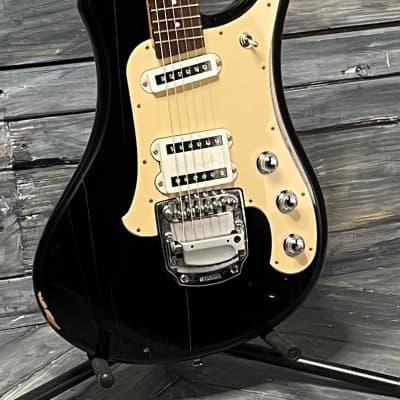 Used Yamaha SGV-300 Electric Guitar with Gig Bag - Black image 5