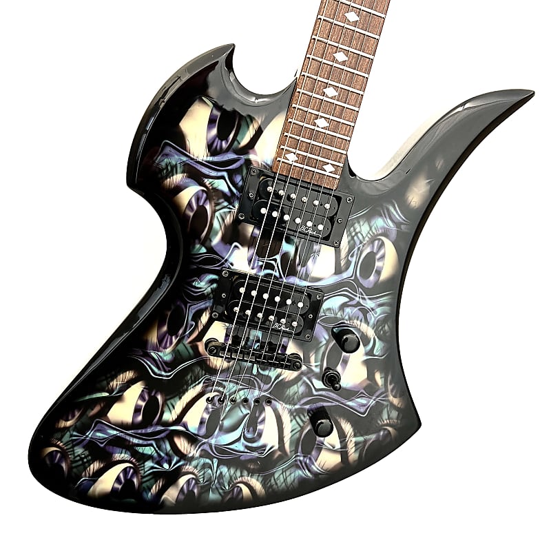 B.C. Rich Forty Lashes Mockingbird Body Art Collection | Reverb