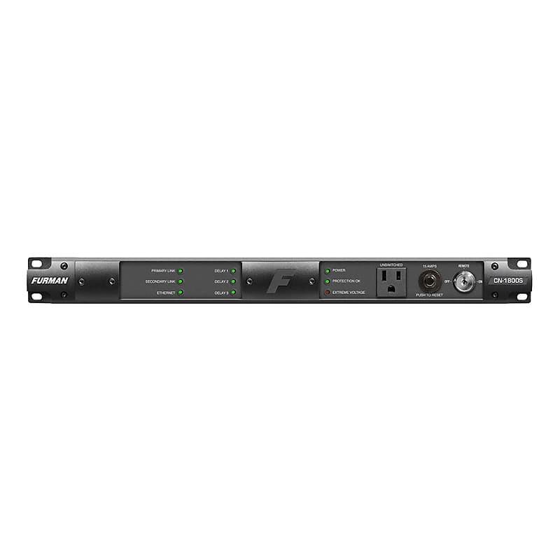 Furman CN1800S Remote Start Smart Sequencer with SMP Reverb