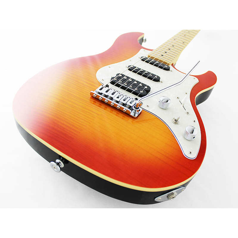 ギター FGN Odyssey J-Standard Fire Burst FGN Fujigen Odyssey HSS J standard Maple 2022 Fireburst | Reverb