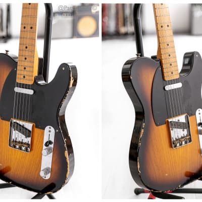 2008 Fender Custom Shop 51 Nocaster Relic in Sunburst image 8