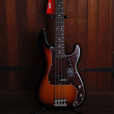Fender Vintera II '60s Precision Bass 3-Tone Sunburst Bass Guitar image 2