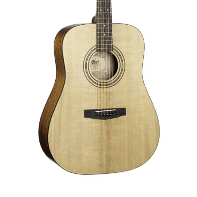 Cort Earth Series Acoustic Guitar (Top Quality Starter Pack) Open Pore Item ID: EARTHPACKOP-A-U image 2