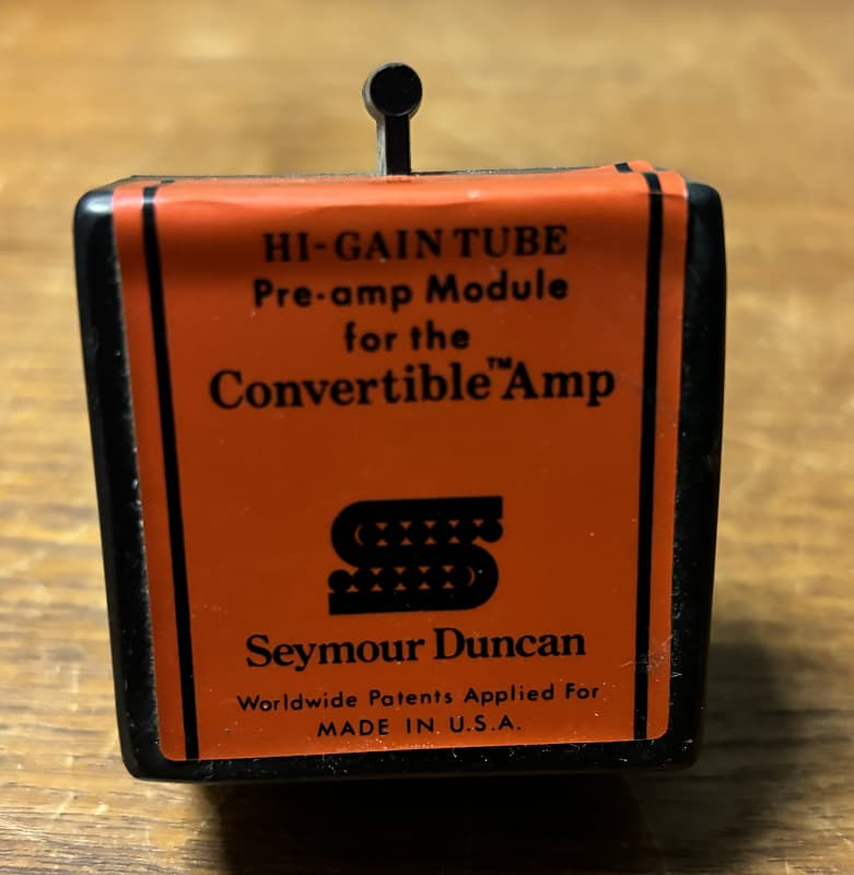 Seymour Duncan Convertible Hi-Gain Tube Pre-Amp Module  1980’s image 1