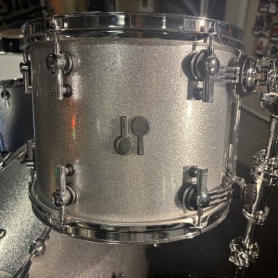 Sonor SQ2 3 piece drum system/std 2024 - Silver sparkle | Reverb