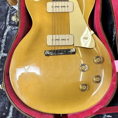 Gibson Les Paul Reissue 1954 P-90 VOS Dbl Gold New Unplayed Auth Dlr 8lb 8oz #074 image 5
