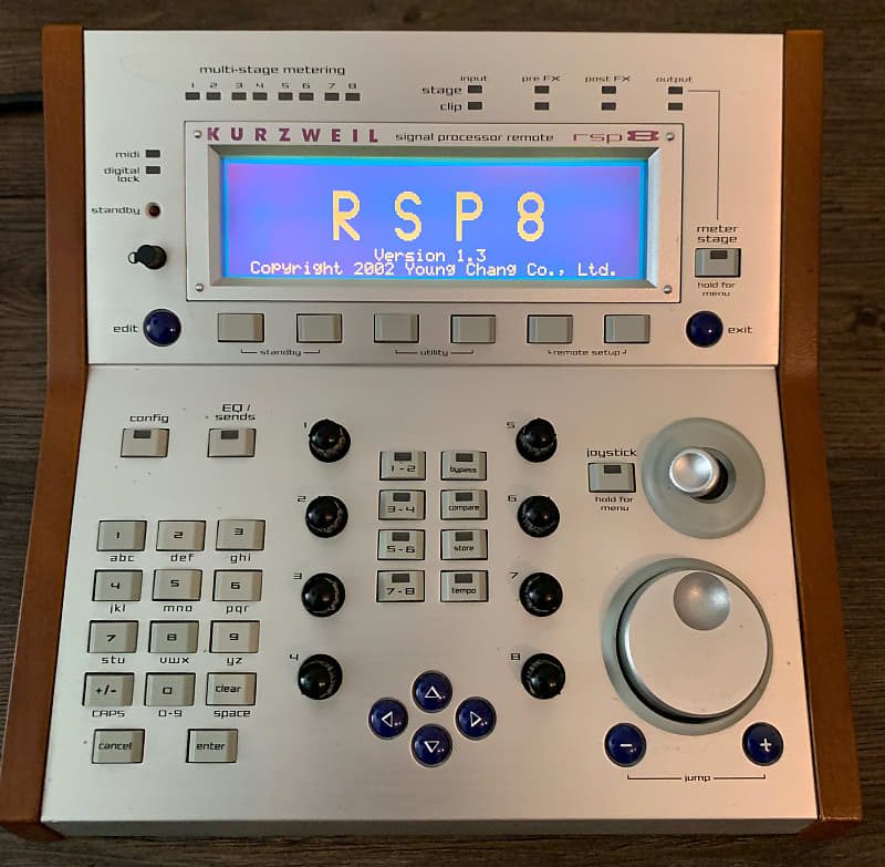 Kurzweil rsp8 (remote for ksp8 multieffects processor) Reverb