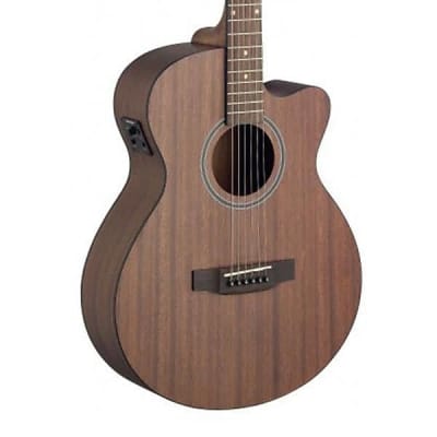 JN Guitars Cutaway Acoustic-electric auditorium Guitar w/ Solid mahogany Top, Dovern Series image 4