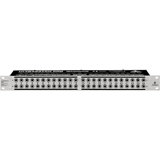 Behringer Ultrapatch Pro PX3000 48-Point TRS Patchbay image 1