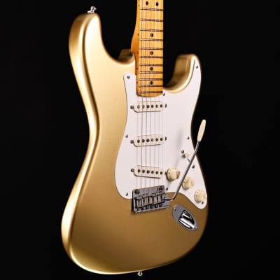 Fender LTD Lincoln Brewster Stratocaster, Maple Fb, Aztec Gold 8lbs 3.9oz image 5