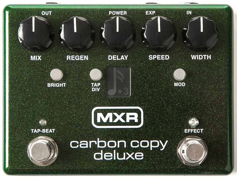 MXR Carbon Copy Deluxe Analog Delay M292 with Tap Tempo image 1