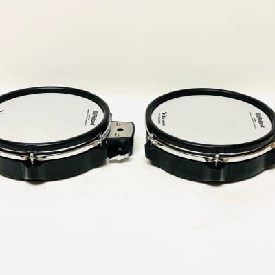 Pair of Roland PDX-100 10” Mesh Snare Tom Pad PDX100 image 3