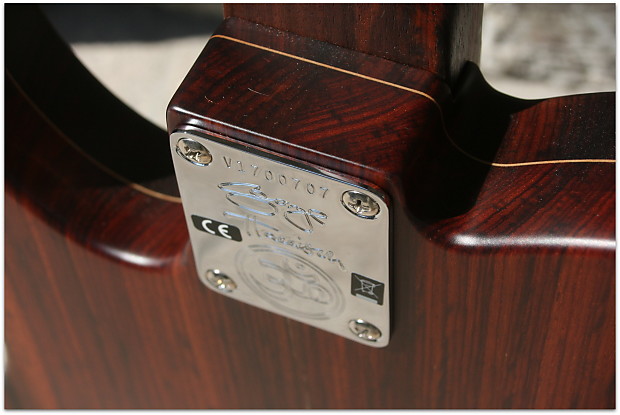 Fender george harrison top rosewood telecaster 2017