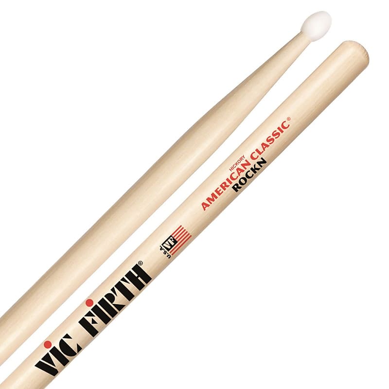 Vic Firth Rock Nylon-Tip Drum Sticks image 1