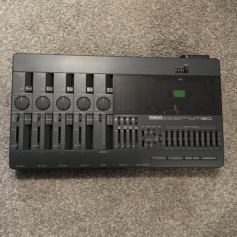Yamaha MT120 Dual speed Multitrack Cassette 4 track Tape Reverb