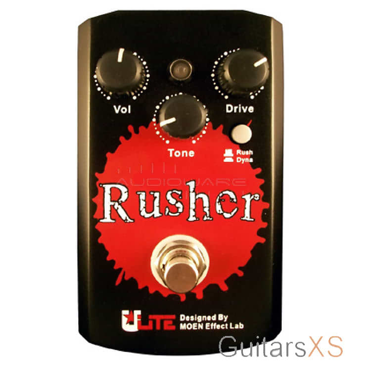 MOEN UL-RS RUSHER Distortion Guitar Effect Pedal True Bypass Superb Quality Ships Free image 1