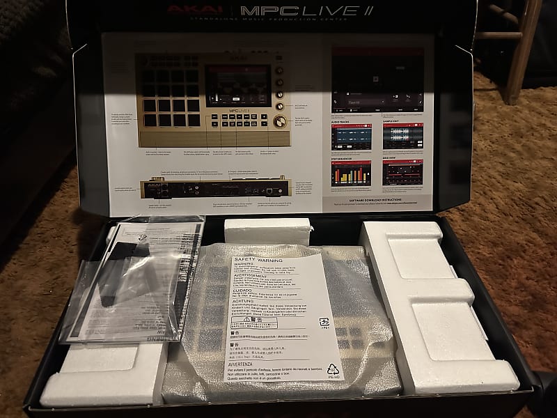 Akai MPC Live II Standalone Sampler / Sequencer Gold Edition