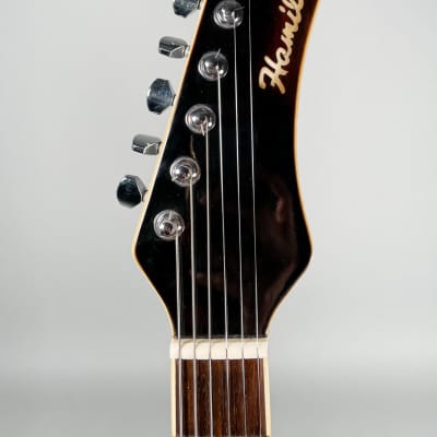 Hamiltone NT/ST Strat Style Arctic White Finish Electric Guitar w/HSC image 17