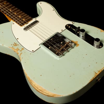 Fender Telecaster '63 Heavy Relic Aged Sonic Blue image 6