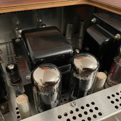 H.H. SCOTT 272 Stereo Integrated Tube Amplifier Rare image 12