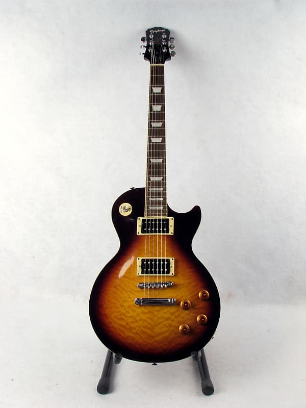 Epiphone Les Paul Classic 2005 Vintage Sunburst Quilted