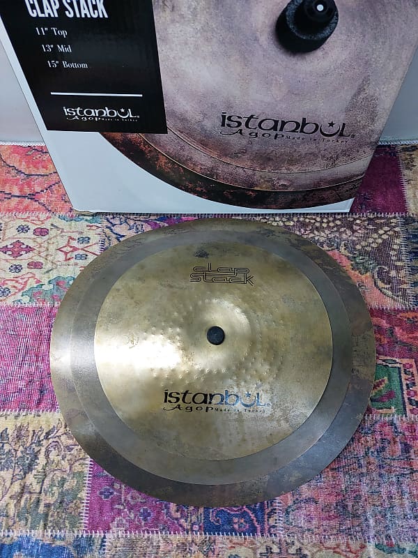 Istanbul Agop Clap Stack 11/13/15" Cymbal Trio image 1