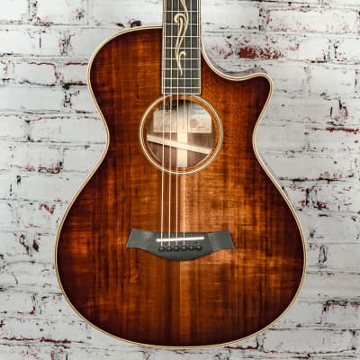 Taylor - K22ce - 12-Fret Acoustic-Electric Guitar - Shaded Edgeburst - w/ Taylor Deluxe Hardshell Brown Case - x3096 for sale