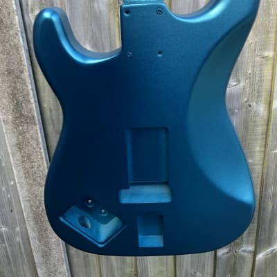 Ed O’Brien Style Strat Body - Finished in Ocean Turquoise Nitro image 2