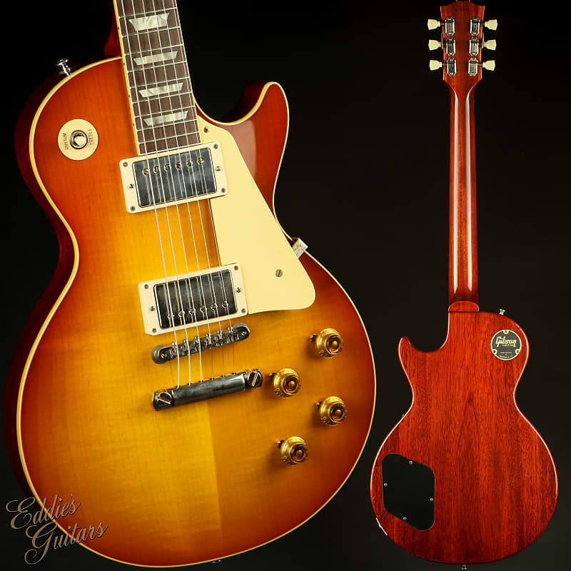 Gibson Custom Shop PSL '58 Les Paul Standard Reissue VOS Abilene Sunset Burst image 1