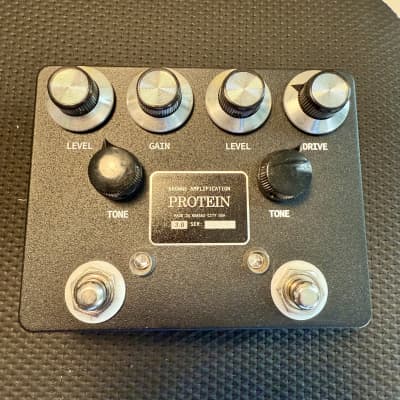 Reverb.com listing, price, conditions, and images for browne-amplification-protein-dual-overdrive-black