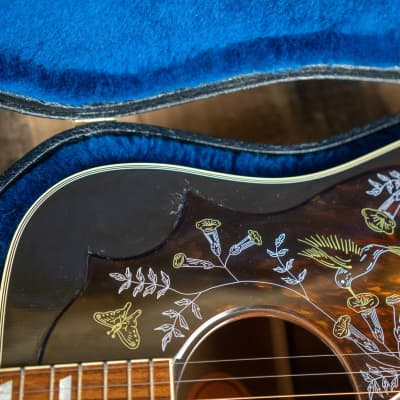 Gibson Custom Shop Hummingbird VS 2010 Vintage Sunburst Acoustic Electric Guitar w/ OHSC image 4