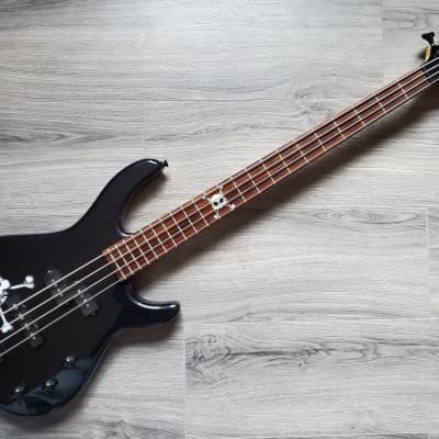 Squier MB-4 - Skull and Crossbones Bass for sale