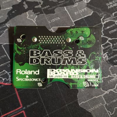 Roland SR-JV80-10 Bass and Drums Expansion Board | Reverb