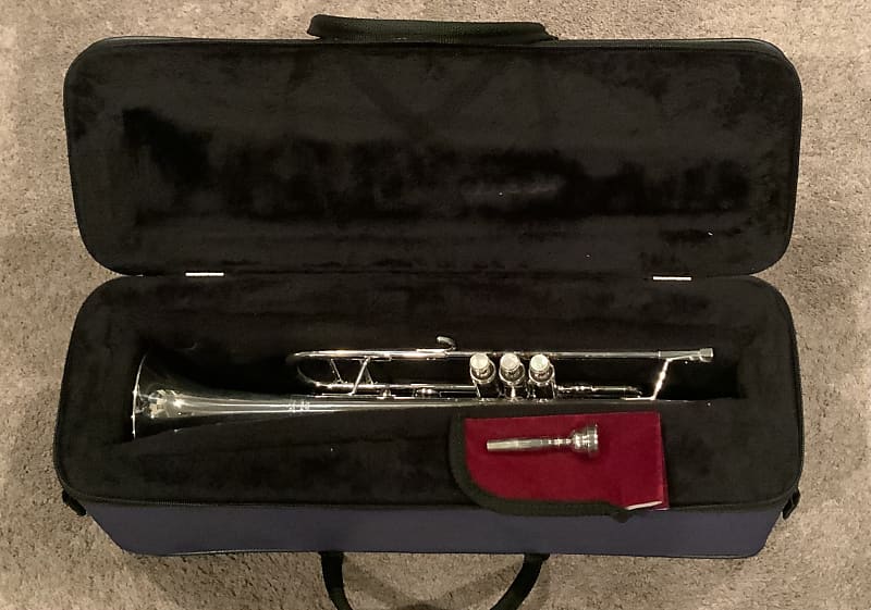 Getzen 700S Eterna II Trumpet Silver | Reverb Getzen 700S Eterna II Trumpet Silver | Reverb