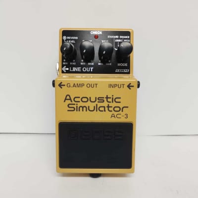 Boss AC-3 Acoustic Simulator Pedal | Reverb