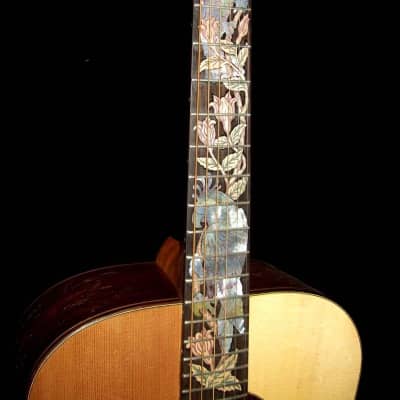 Blueberry Handmade Acoustic Guitar Dreadnought image 3