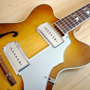1960s Kay Jazz II Vintage Electric Guitar Barney Kessel Kleenex