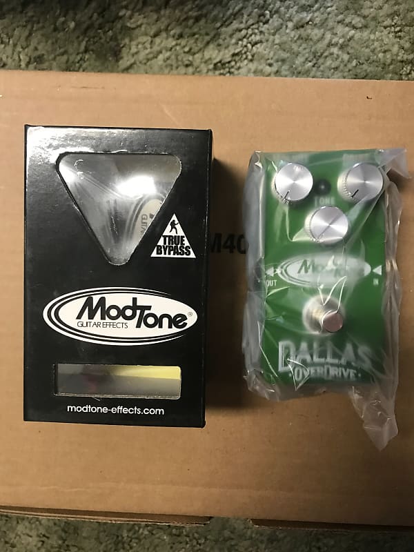 Modtone Dallas Overdrive effects pedal - Hard to Find - Classic Tone - Metal Chasis - True Bypass image 1