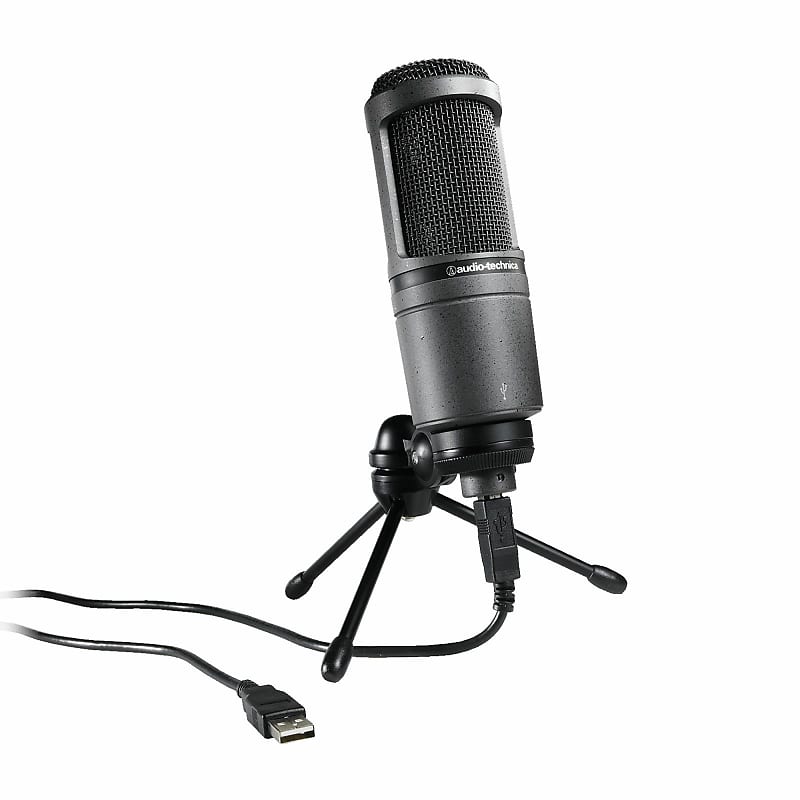 Audio Technica AT2020 USB Condenser Microphone w/ USB Audio Output #48097 image 1