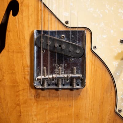 Fender Telecaster Thinline Electric Guitar Natural |  | 239992 | Guitars In The Attic image 11