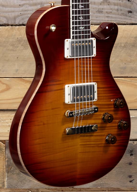 PRS 10-Top Mccarty 594 Singlecut Electric Guitar Dark Cherry Sunburst w/ Case image 1