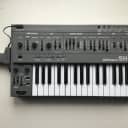 Roland SH-101 Synthesizer 1984 Gray + hard case, mod grip, strap & adapter